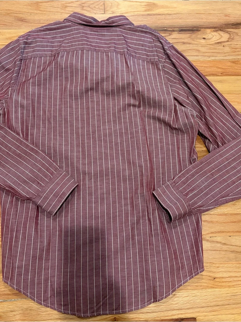 Y2K Abercrombie & Fitch NWT XXL Slim Stripe Button Down Shirt 100% Cotton